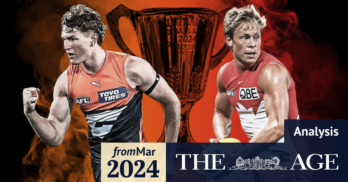 AFL 2024 Ladder leaders GWS Giants, Sydney Swans head off for a month